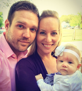 Katy Humphrey and her husband, Mike Bolik, and their daugher Millie. (Photo courtesy of Katy Humphrey)
