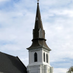 The steeple of Emanuel African Methodist Church, Charleston, SC