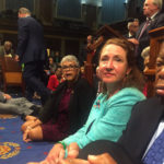 A photo shot and tweeted from the floor of the House by U.S. Rep. Cicilline shows Democratic House members staging sit-in over gun legislation in Washington