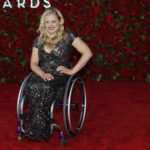 Actress Ali Stroker arrives for the American Theatre Wing's 70th annual Tony Awards in New York