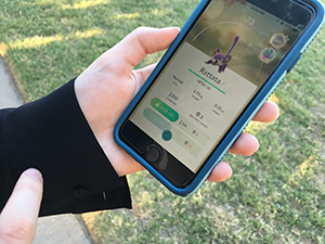 A Pokémon Go player searches for Pokémon. U.S. churches are asking how far they should go to embrace players of the interactive game. (Photo/Robert Couse-Baker/Creative Commons)
