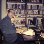 Henri Nouwen at his New Haven apartment circa 1981. Photo courtesy of Jim Forest via Flickr Commons