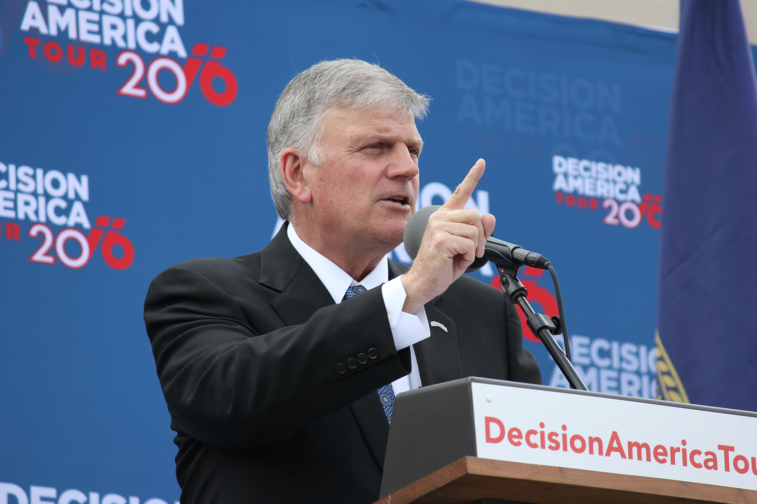 Franklin Graham is one of six ministers selected to pray at Donald Trump's inauguration on Jan. 20. (Photo/Matt Johnson/Creative Commons)