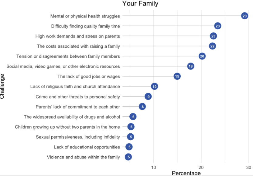 New study finds Americans agree on issues facing their families but ...
